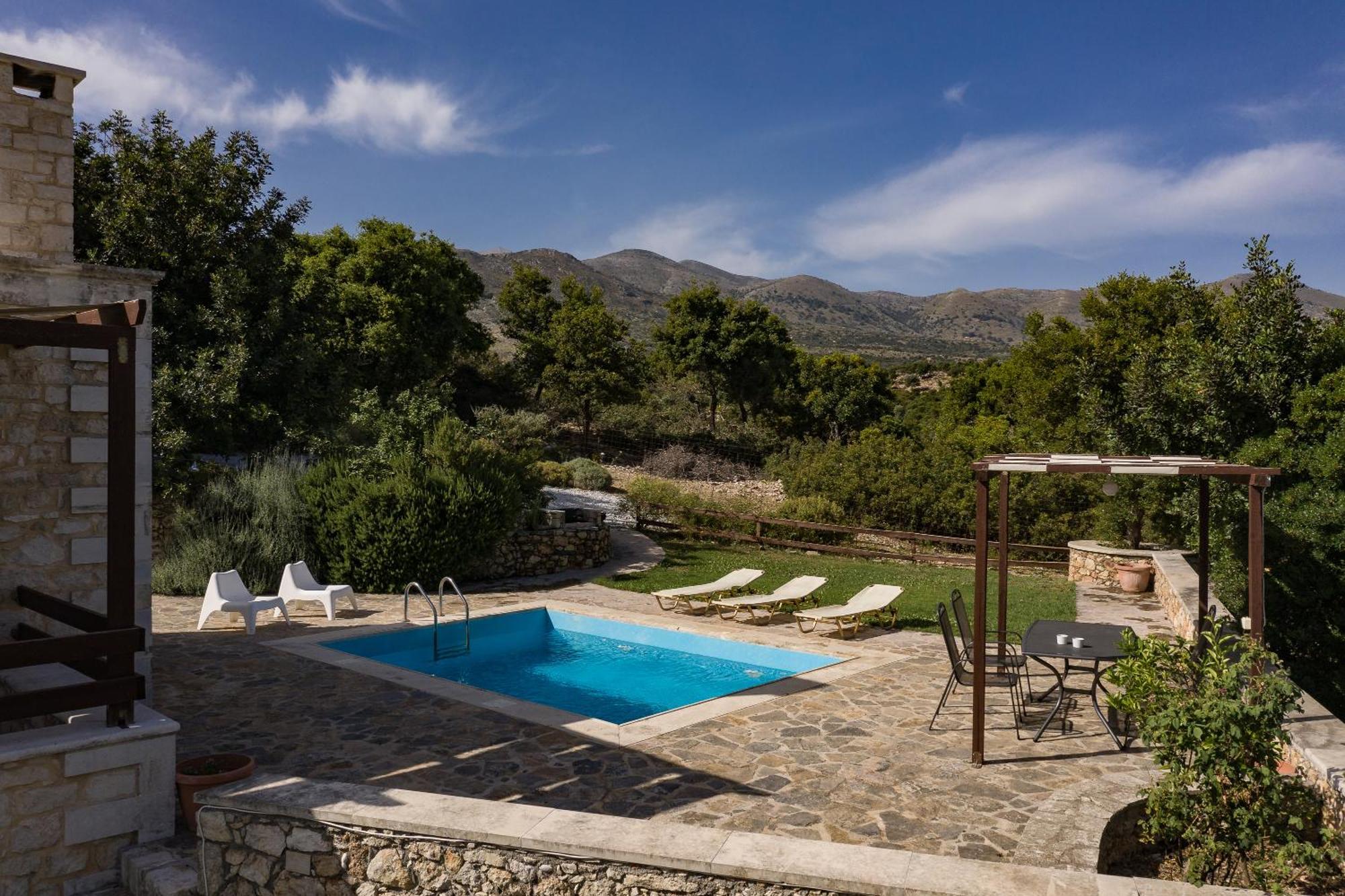 Koules Estate, With Private Pools & Bbq - Embracing Nature, By Thinkvilla Argouli Cameră foto